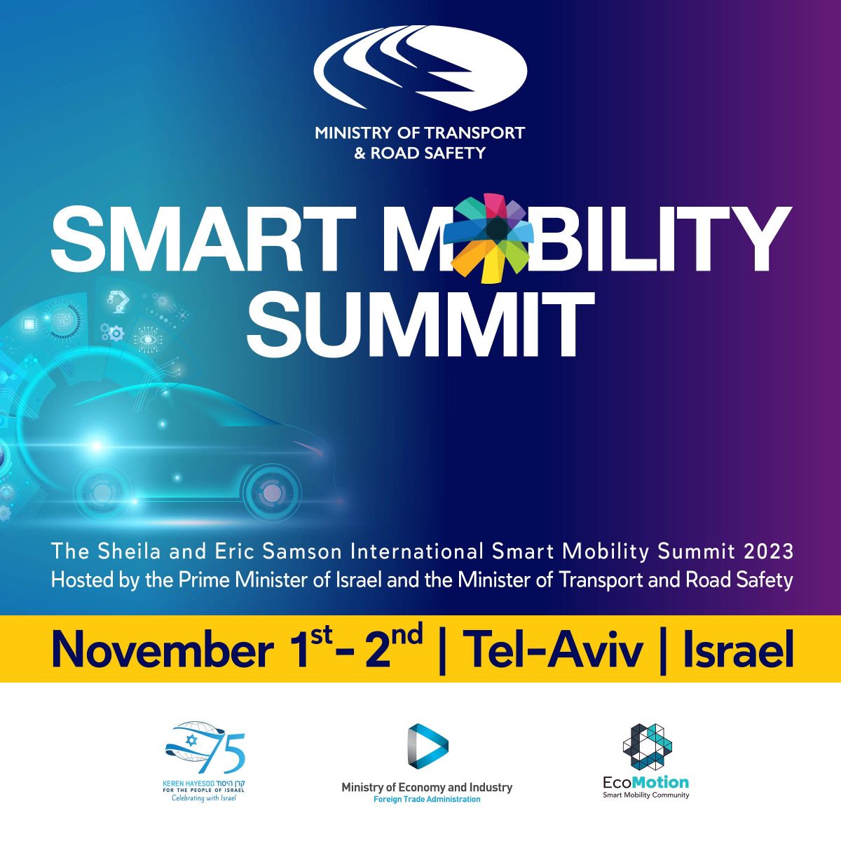 Postponed: Smart Mobility Summit 2023